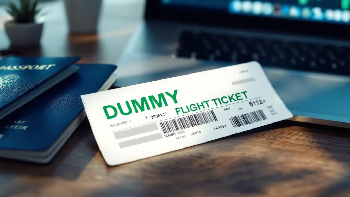 Get Your Dummy Ticket for Visa Approval — Verified, Instant, Hassle-Free