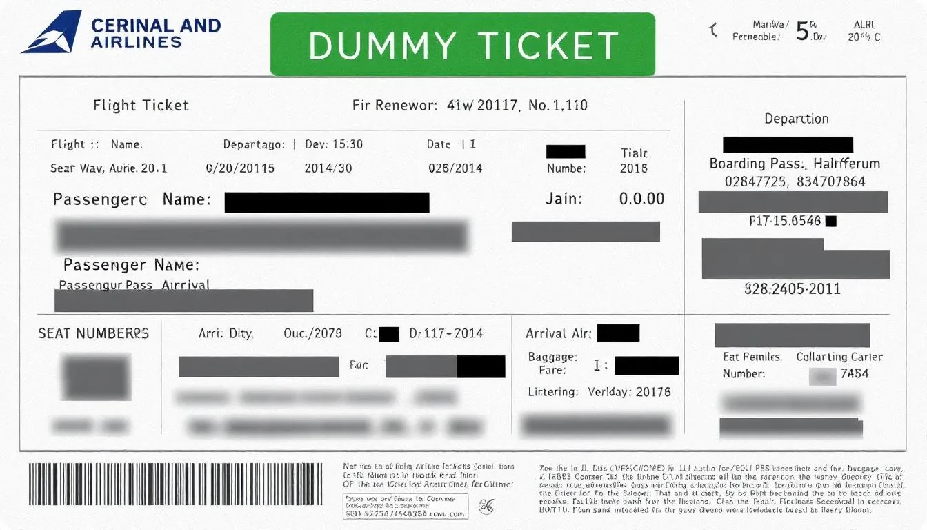 Order a Dummy Ticket Online: Get Instant Proof in Just Minutes