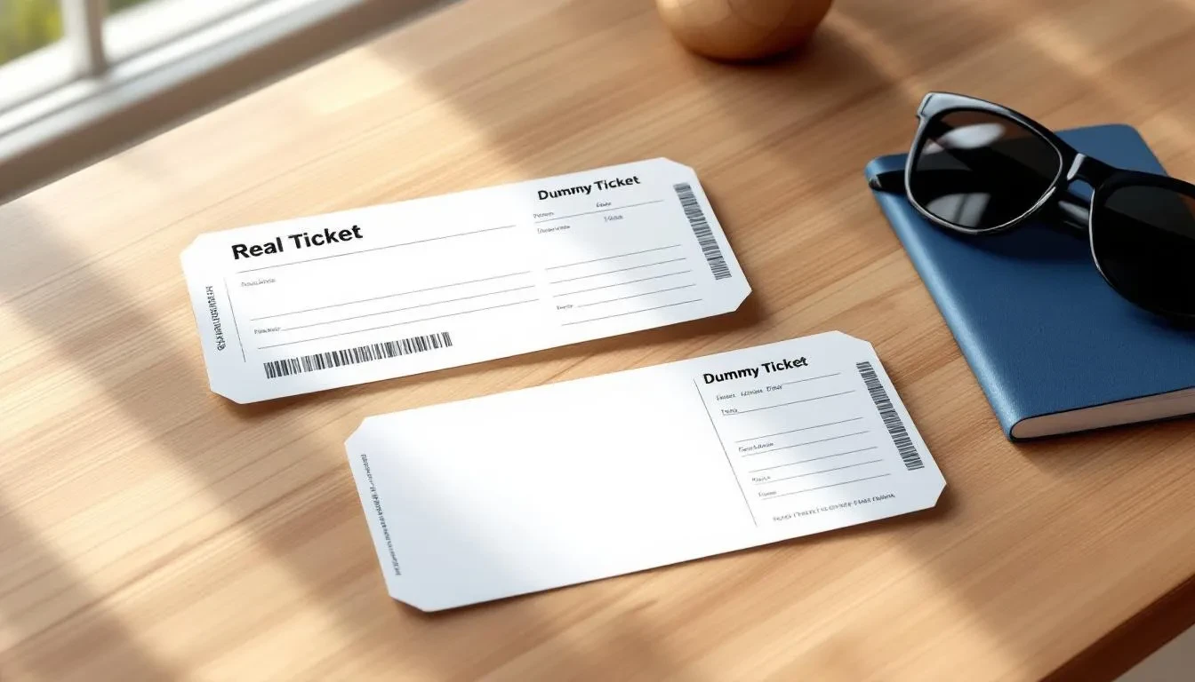 Dummy Ticket vs. Real Ticket — Which One Should You Use for Your Visa?