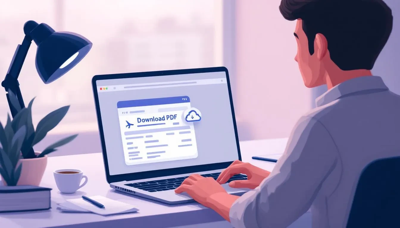 Download Dummy Ticket PDF Sample For Visa Submission