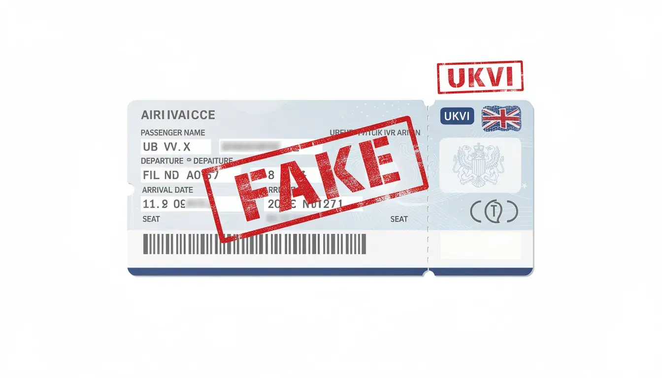 Dummy Booking That Fails UK Visa Verification