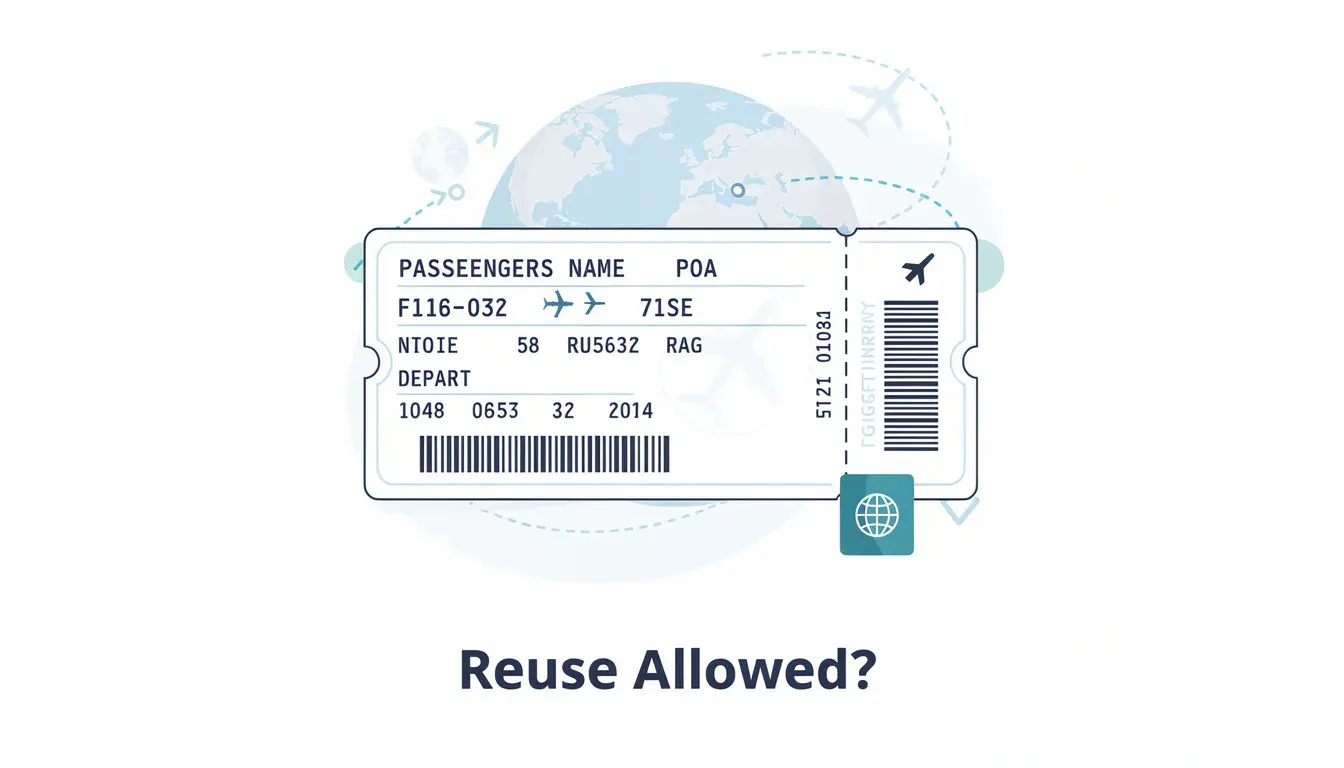 Itinerary Reuse Across Asian Visa Applications