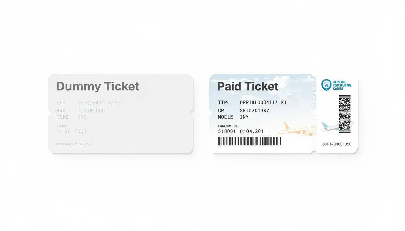 Dummy Vs. Paid Ticket For Visa: Which Is Actually Safer?
