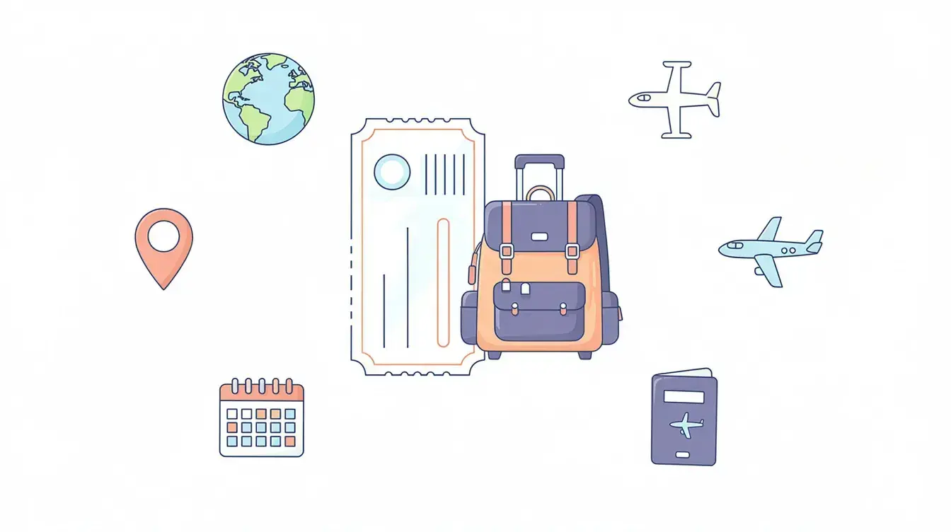 Dummy Ticket for Backpackers Traveling One-Way