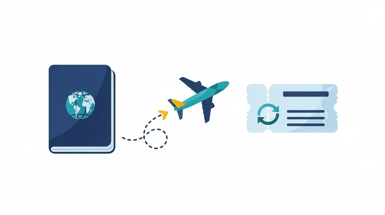 Can You Rebook an Onward Ticket After Entry? What Actually Matters