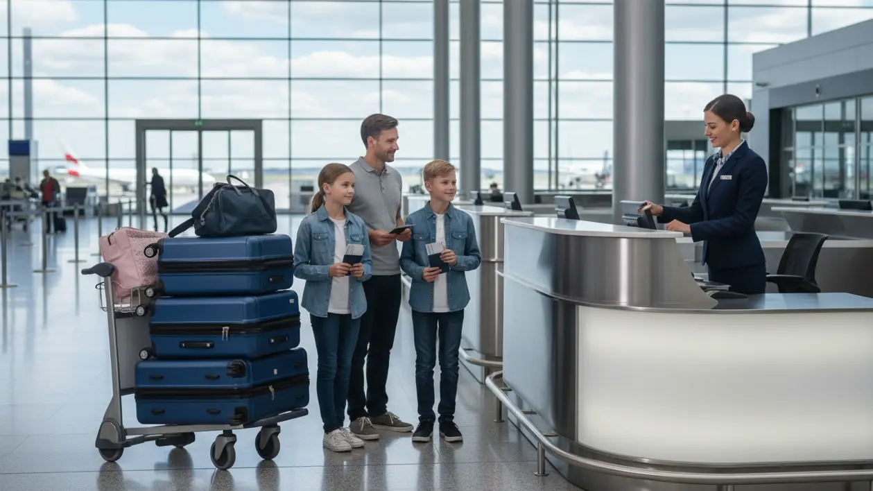 Dummy Flight Ticket for Family Relocation