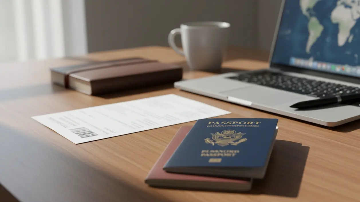 Dummy Flight Ticket After a Reissued Passport