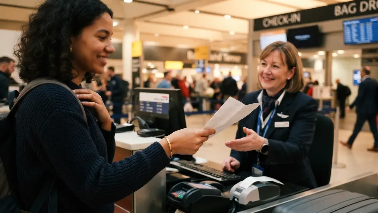 Ticket Onward When Airline Requires Printed Proof