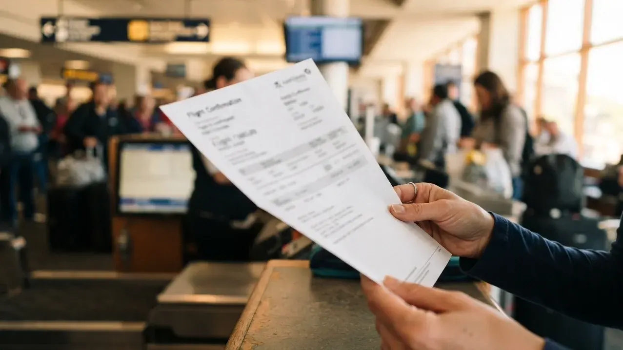 Dummy Flight Ticket When Name Order Differs From Passport Layout
