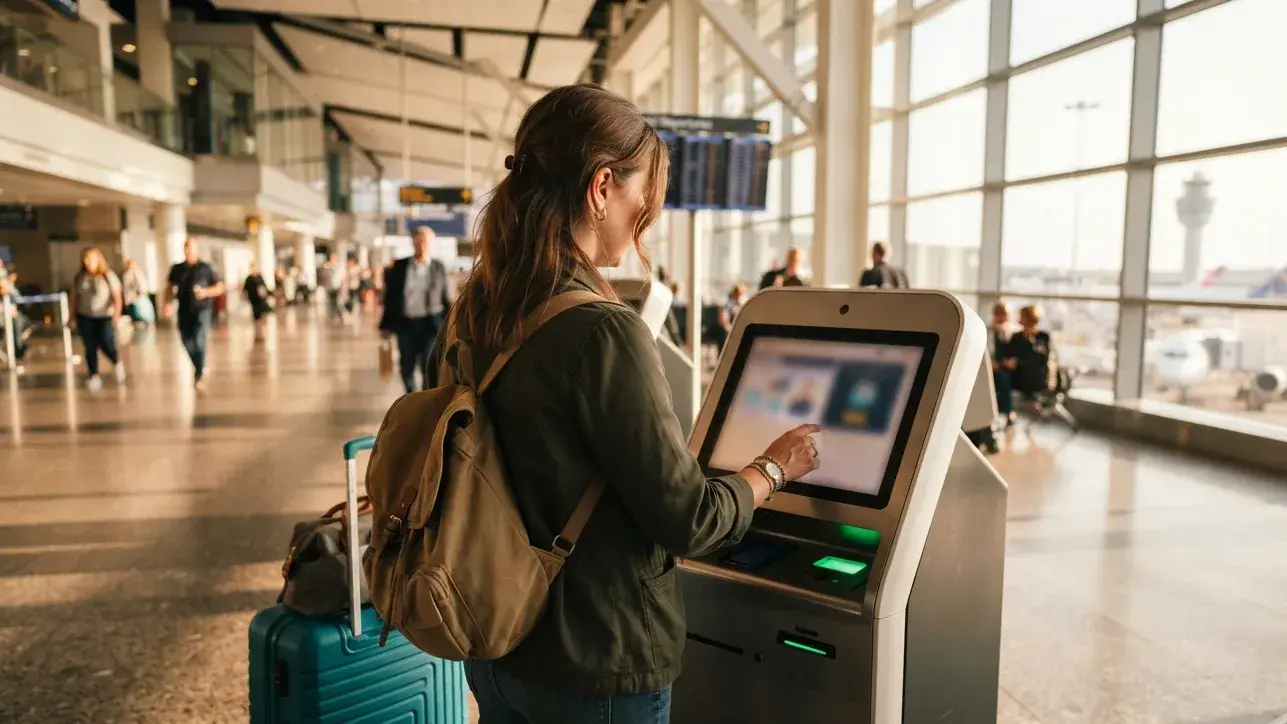 Onward Ticket at Airport Kiosks: Check-In Guide