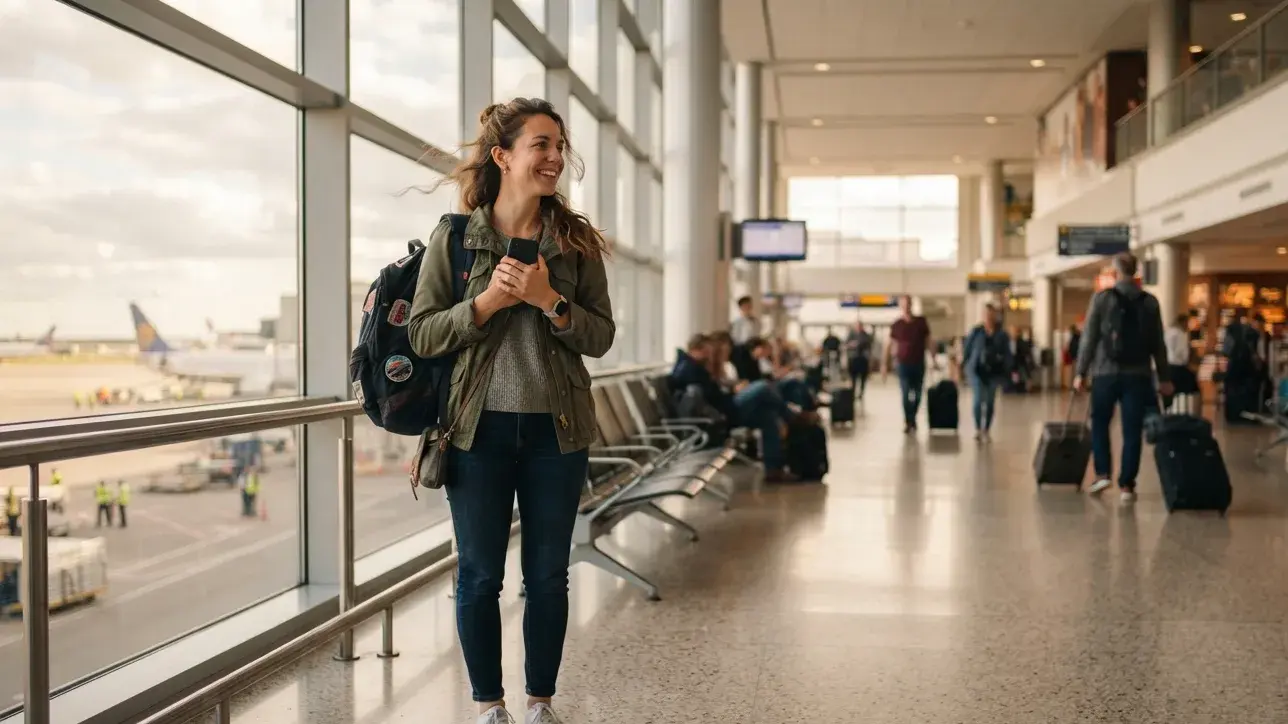 Onward Ticket With a Digital Arrival Card Guide