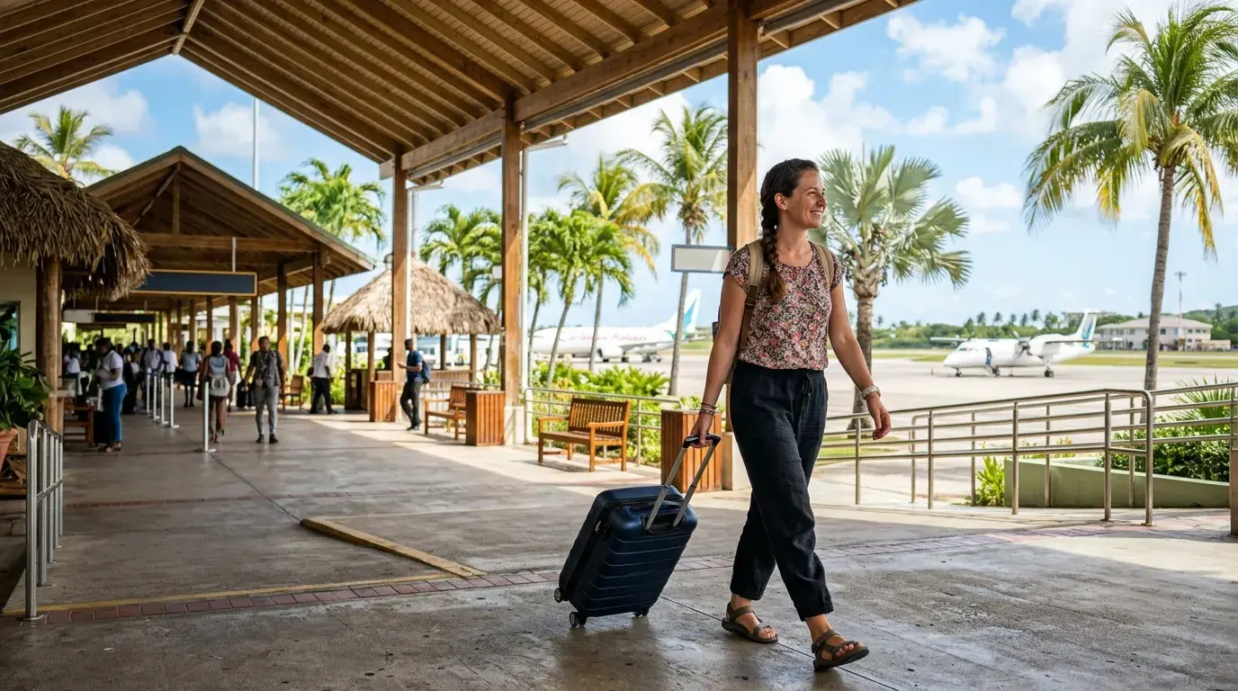 Saint Lucia Onward Ticket: Return and Departure Proof