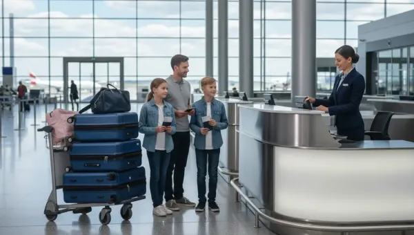 Dummy Flight Ticket for Family Relocation