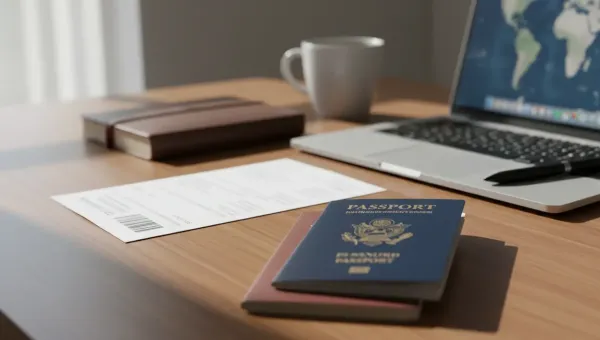Dummy Flight Ticket After a Reissued Passport