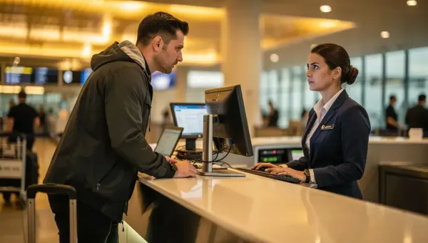 Onward Ticket When Staff Cannot Verify